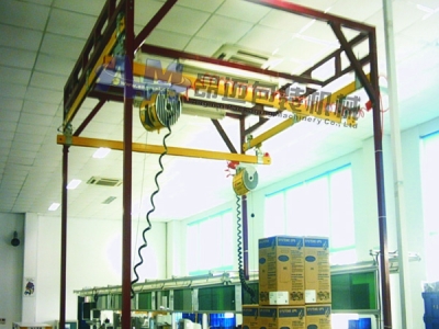 氣動平衡吊+真空吸吊省力搬運機